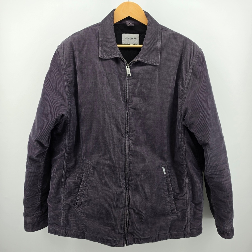 Carhartt WIP Modular Jacket Purple Corduroy Insulted Lined
